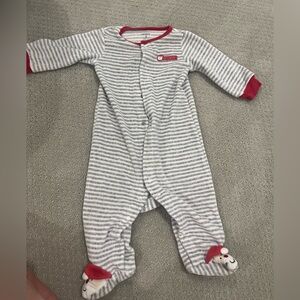 ‘Santa’s Helper’ Christmas Sleeper Pajamas